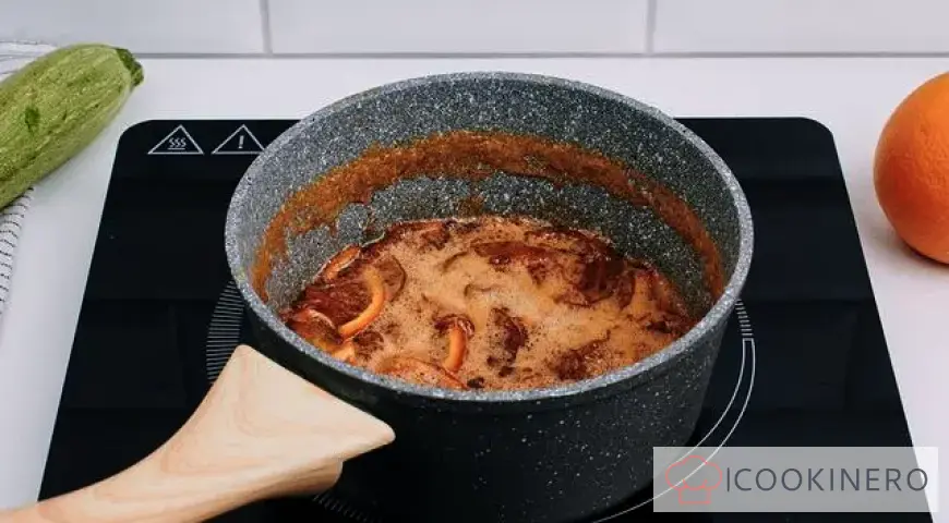 Confettura di zucchine all'arancia per l'inverno