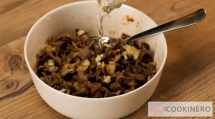 Marinated chicken gizzards