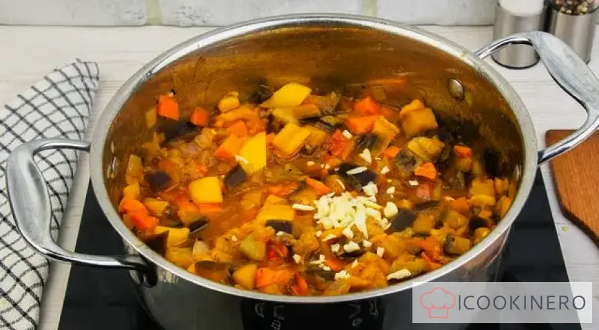 Sauteed eggplant for the winter