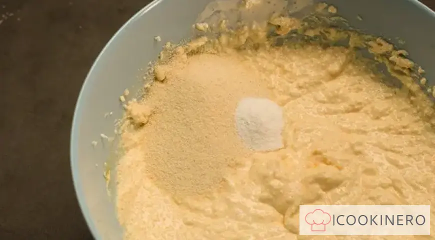 Casserole with semolina