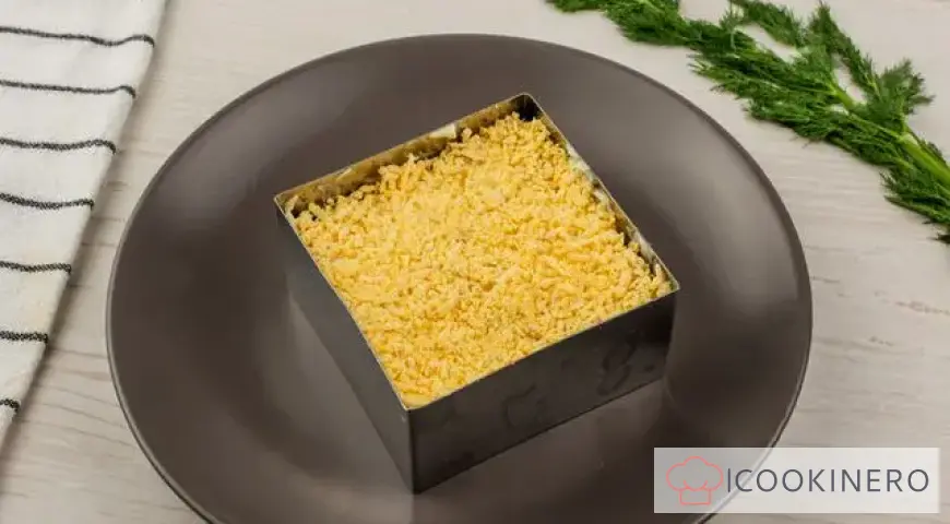 Ensalada con champiñones fritos