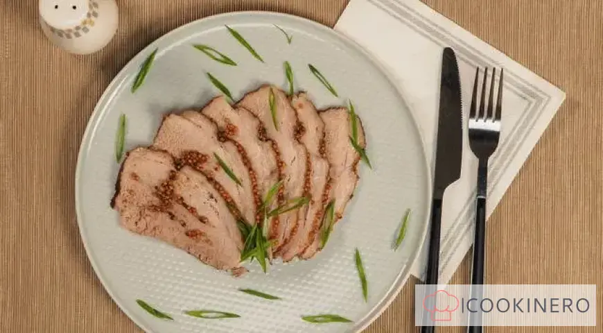 Boiled pork ham