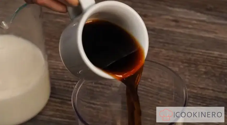 Milkshake with coffee