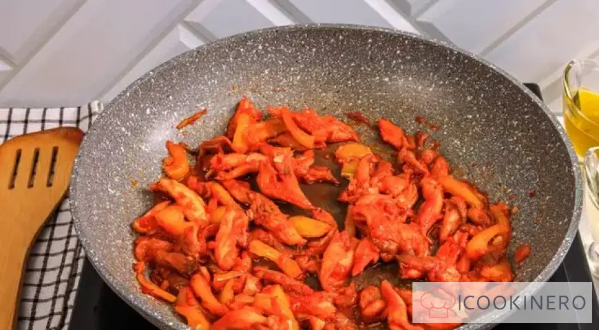 Oyster mushroom paprikash