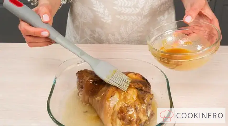 Czech style pork knuckle