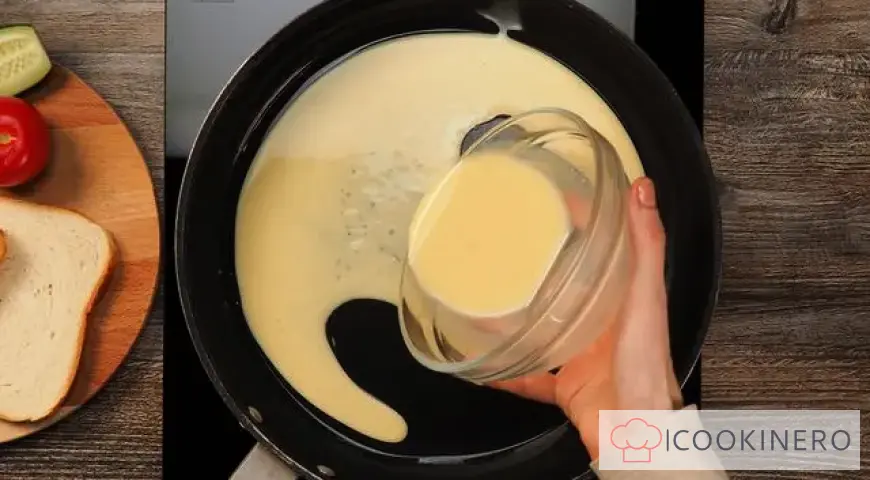 Sandwich à l'omelette