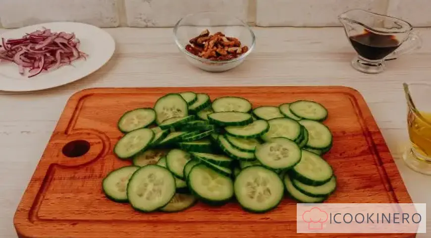 Ensalada ligera de pepino