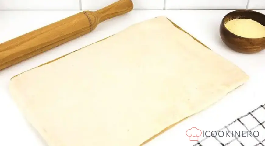 Torta di pasta sfoglia e paté