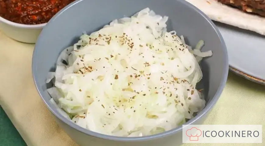 Cebollas para kebab lula