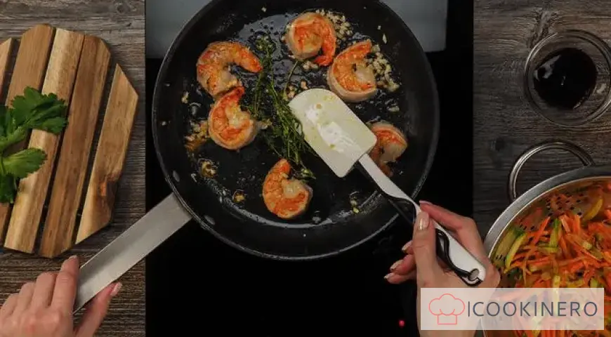 Shrimp in Teriyaki Sauce