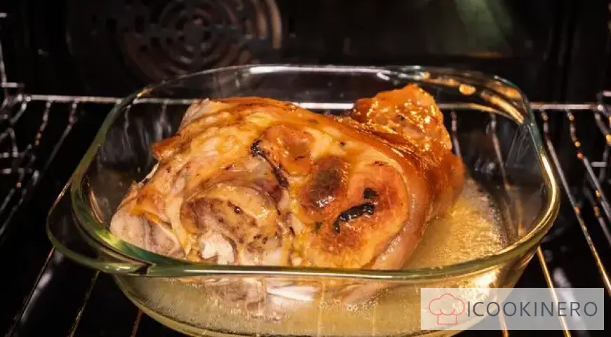 Czech style pork knuckle