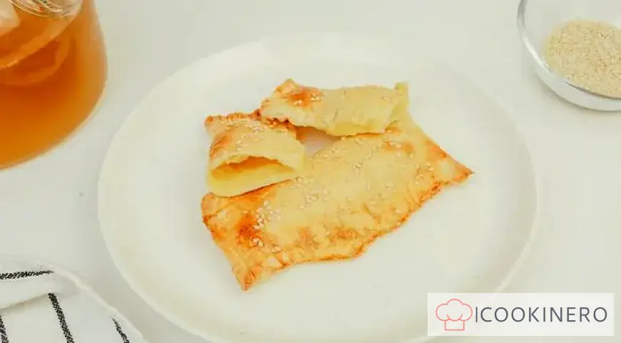 Puff pastry with potatoes