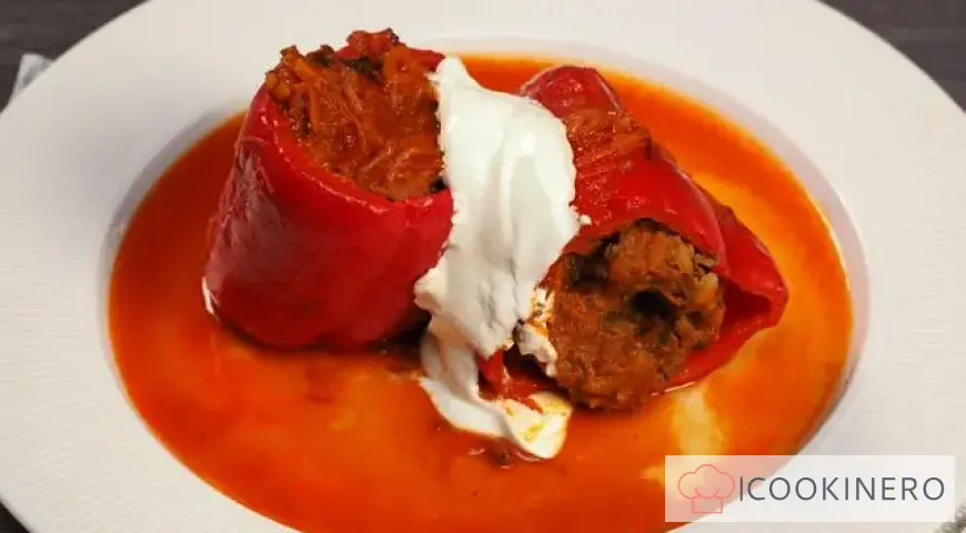Peperoni ripieni di carne