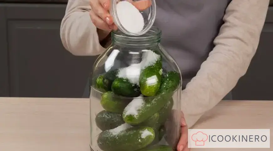 Pepinos ligeramente salados