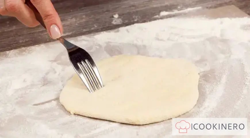 Khachapuri with Adyghe cheese