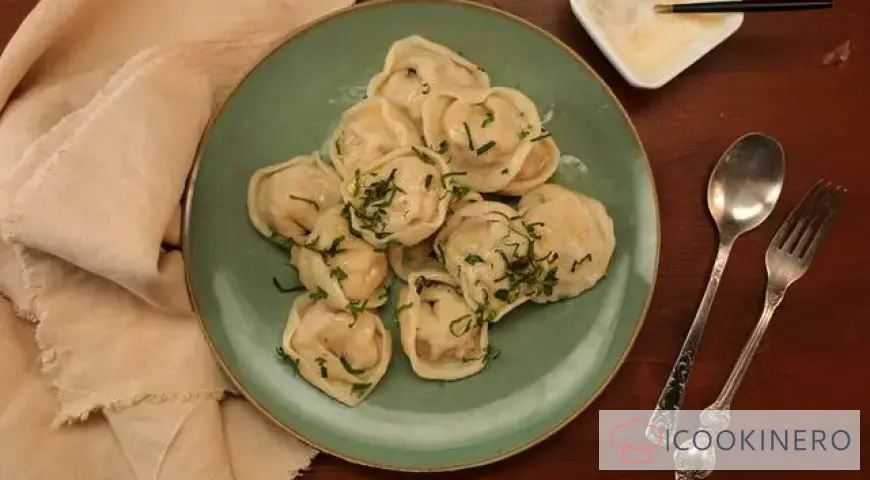 Teigtaschen mit Fisch