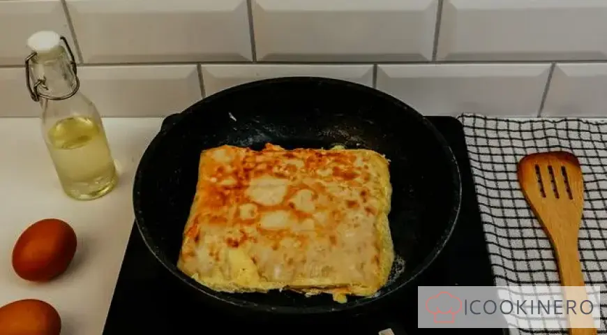 Frittata nel pane pita