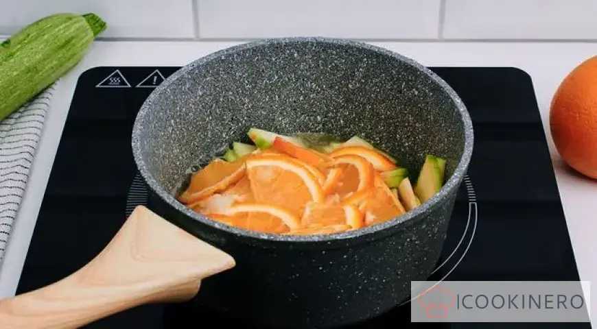 Confettura di zucchine all'arancia per l'inverno