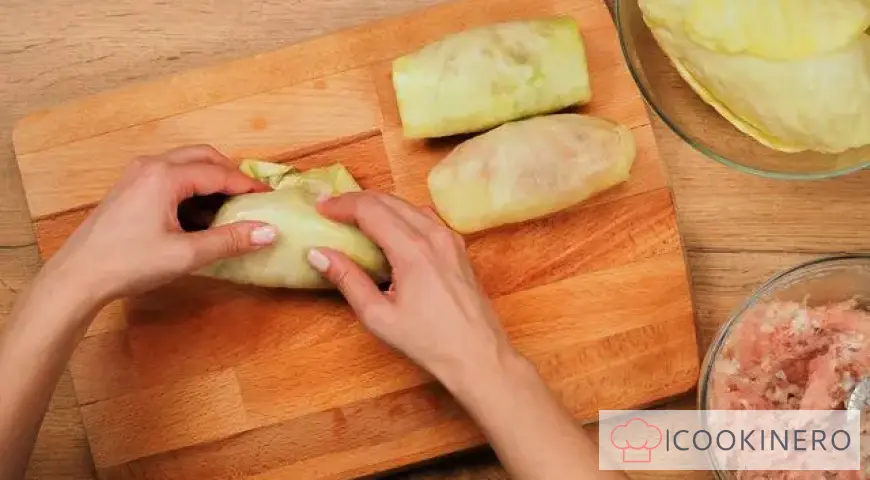 Cabbage rolls in a saucepan