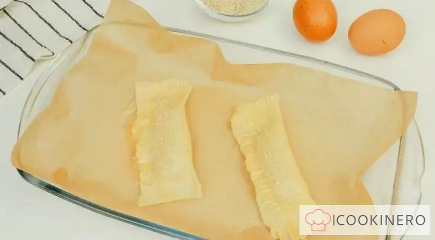 Puff pastry with potatoes