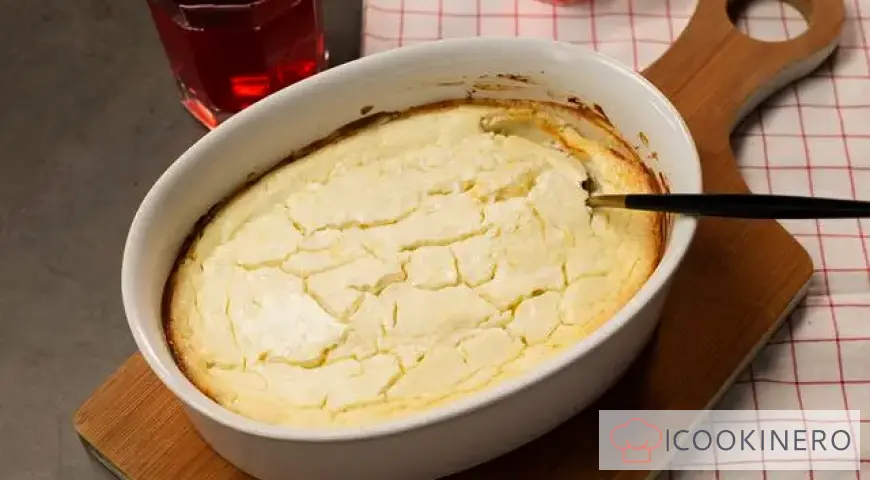 Casserole de fromage cottage