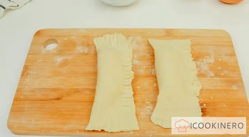 Puff pastry with potatoes