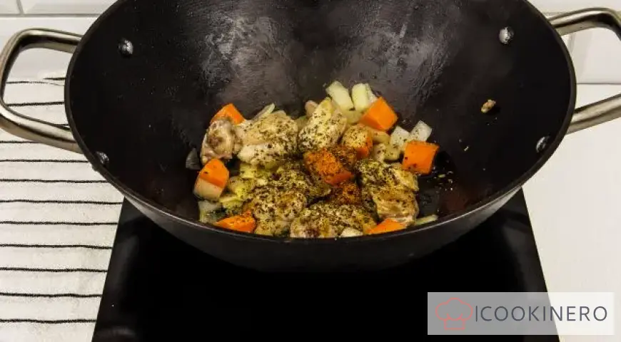 Stewed rabbit