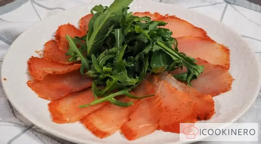 Chicken Carpaccio in a Dryer