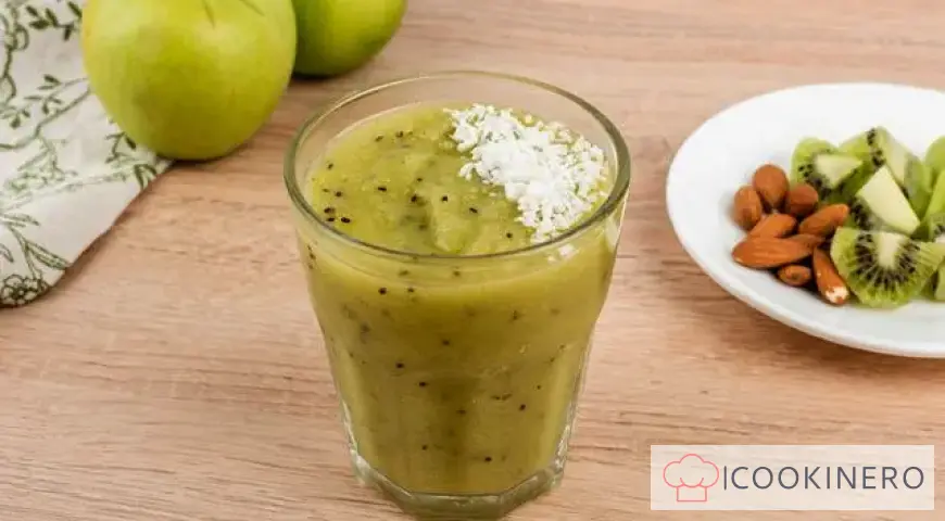 Smoothie au kiwi et à la pomme