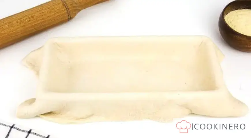 Torta di pasta sfoglia e paté