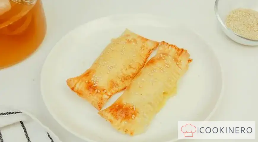 Puff pastry with potatoes