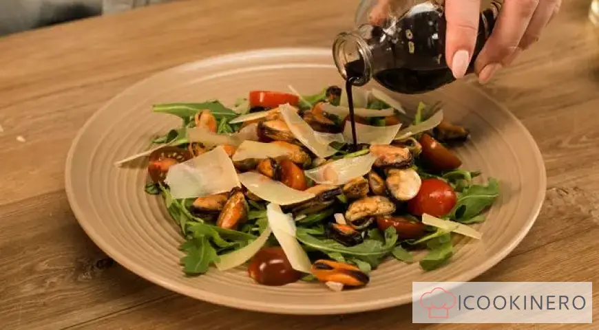 Ensalada con mejillones