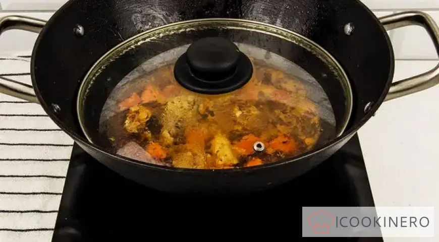 Stewed rabbit