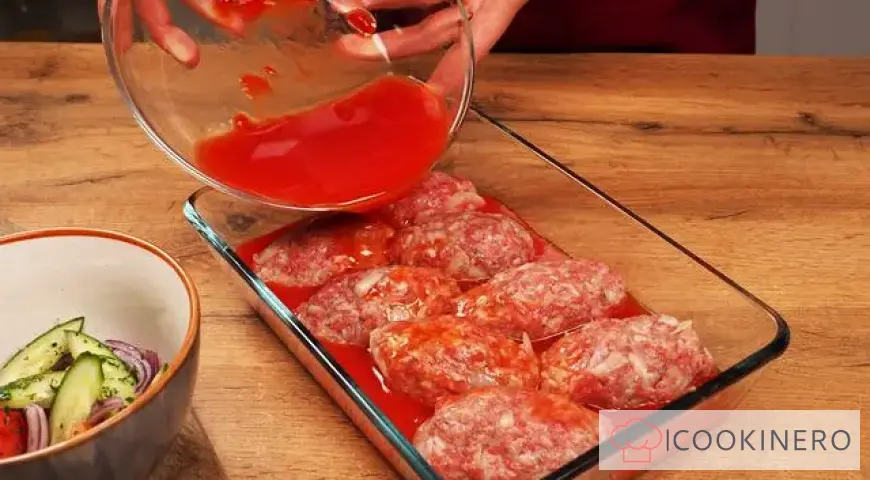 Lazy cabbage rolls with rice