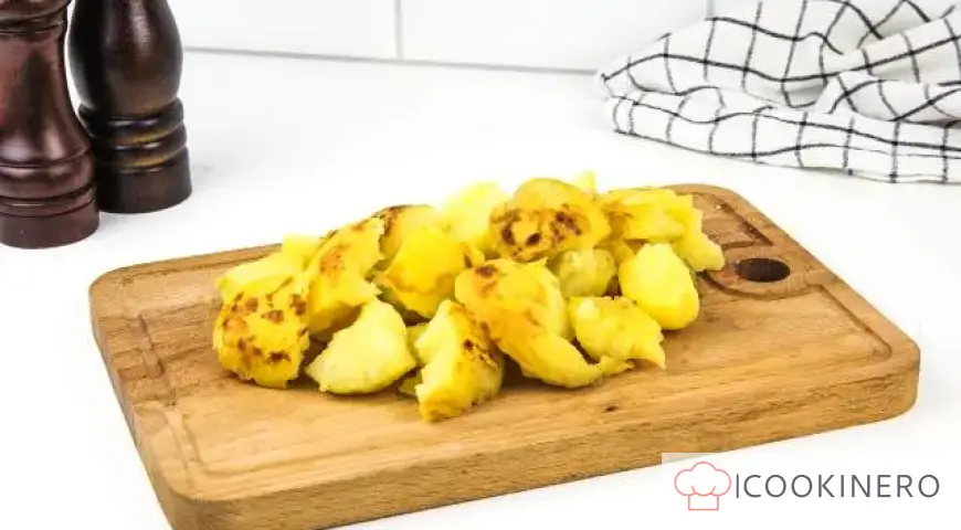 Patate al forno con funghi ostrica