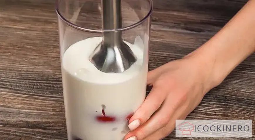 Batido con kéfir y manzana