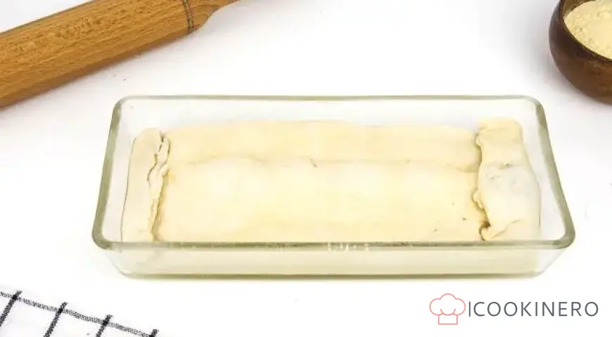 Torta di pasta sfoglia e paté