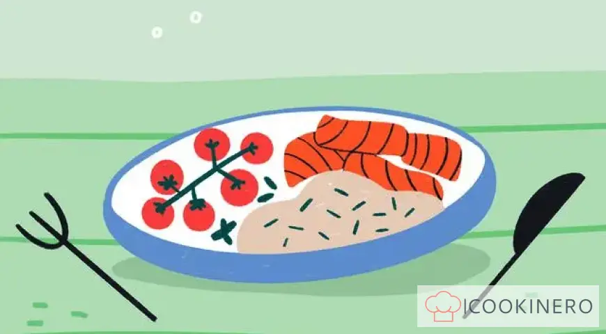 Pink salmon roll with cheese and basil