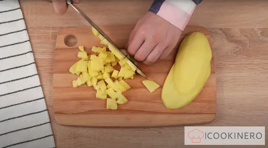 Crema de champiñones con puerros