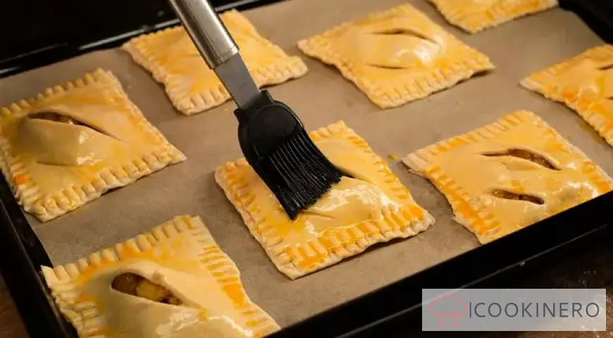 Puff pastry with apples