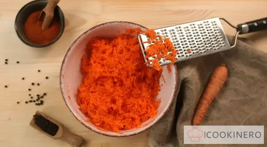 Korean carrots at home