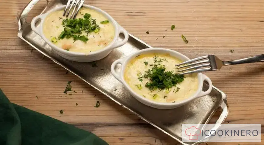 Julienne with sour cream