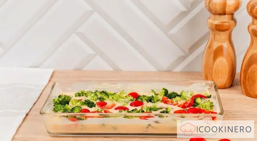 Oven Baked Broccoli Omelette