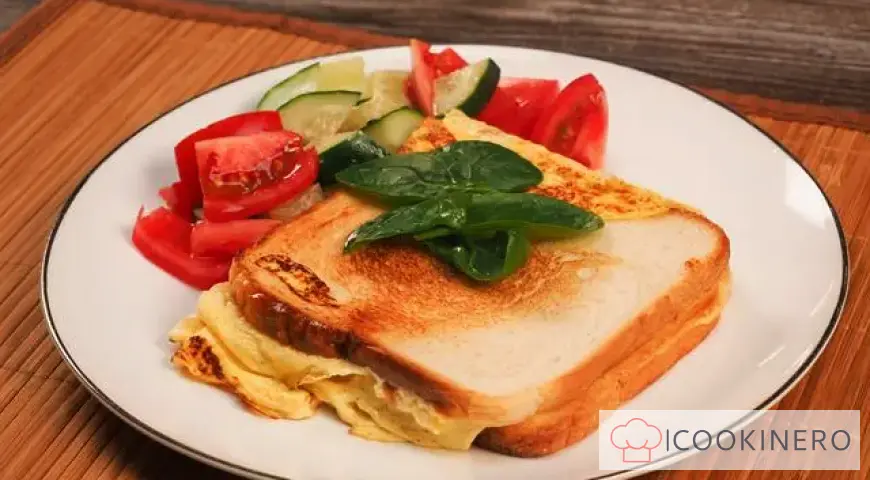 Sandwich à l'omelette