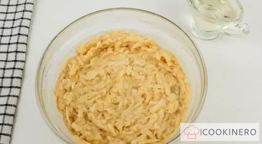 Pfannkuchen mit Äpfeln