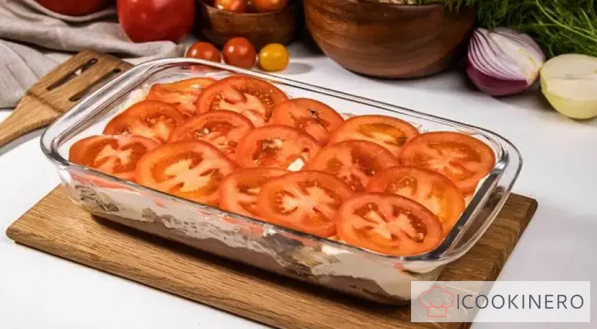 Baked Potatoes with Chicken