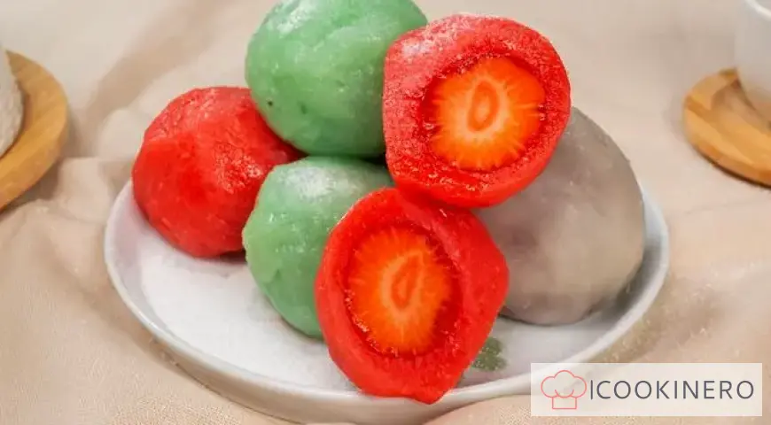 Torte mochi giapponesi