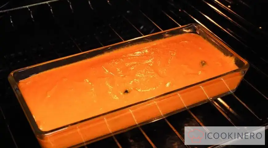 Pumpkin casserole with semolina