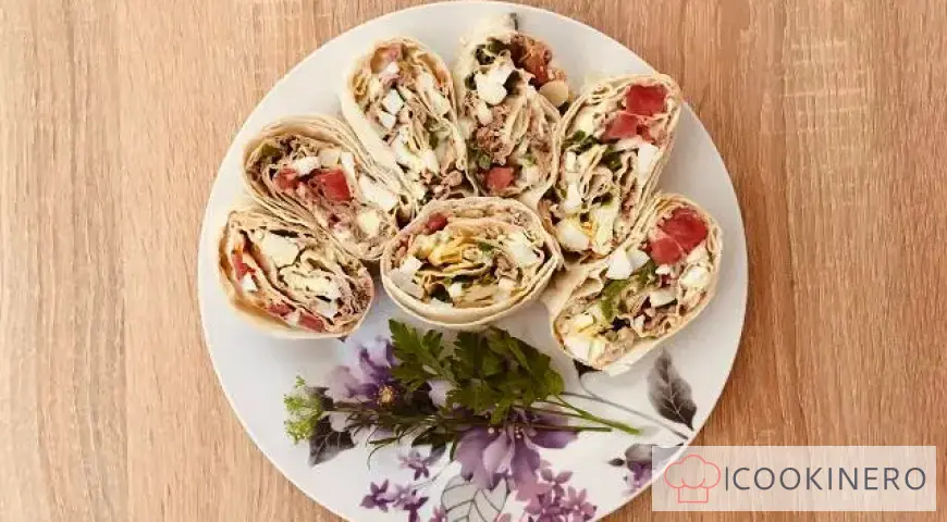 Un copieux rouleau de thon