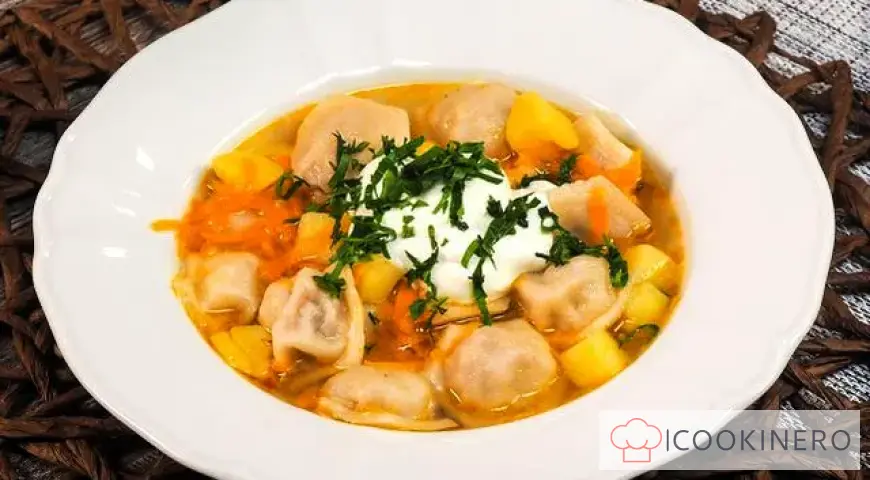 Zuppa con gnocchi